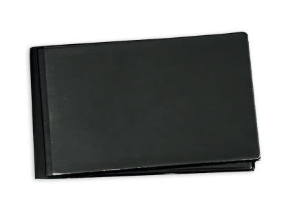 Hard Black PVC Covers - Take 5 (Blank)