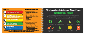 Prenez 5 livres de sécurité Uniprint <b><br>(Papier de pierre imperméable)</b> - 0