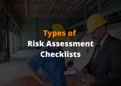 types of risk assessment checklists