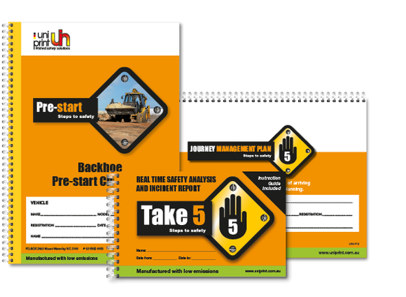 Safety BooksOur Safety books meet all Australian legislation and are suitable for a wide range of industries.Find out more