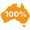 <p><strong>100% <br/>Australian Made</strong></p>
