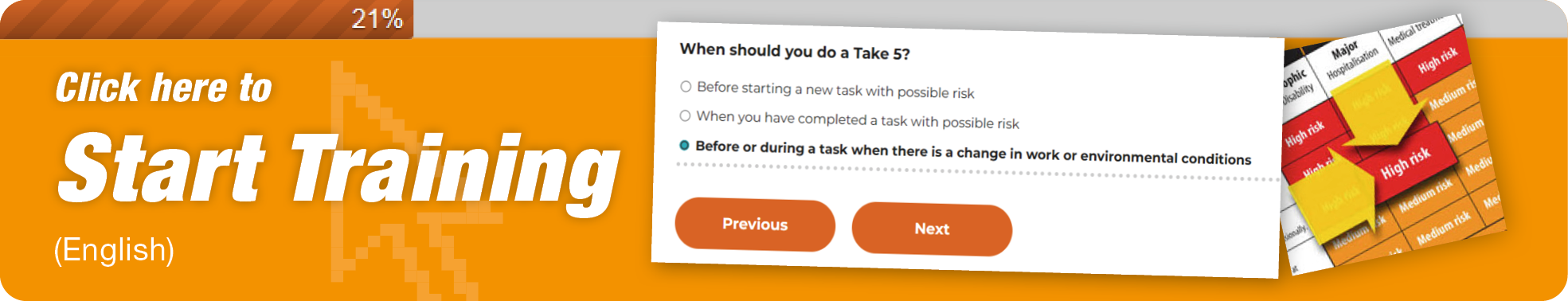 Online training starttrainingbutton fa