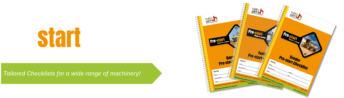 Discover our large range of Pre-start Books