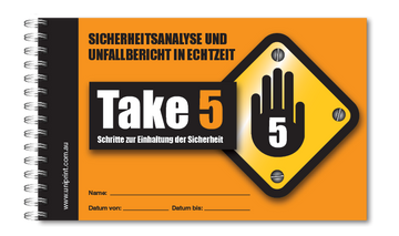 Take 5 Uniprint Safety Books (GERMAN)