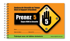 Tome 5 libros de seguridad Uniprint (FRANCÉS)