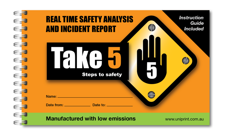 Take 5 Uniprint Safety Books