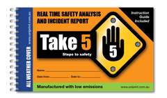 Take 5 Uniprint Safety Books <b><br>(PVC All Weather Cover)</b>