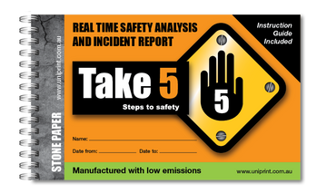 Take 5 Uniprint Safety Books (Waterproof Stone Paper)