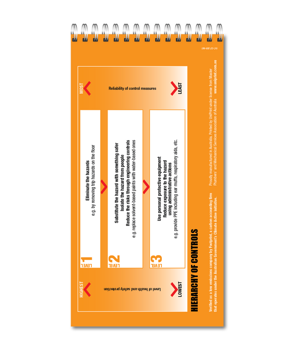 Take 5 Uniprint Safety Books (LARGE)