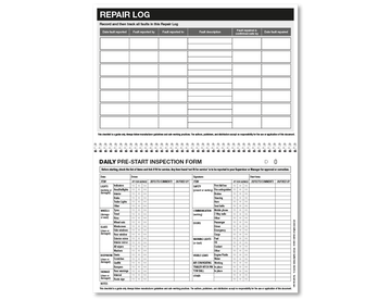 (Generic) Daily Pre-start Checklist - 0
