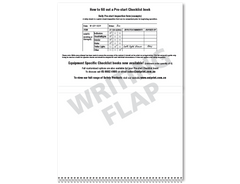 Prestart Checklist book custom cover
