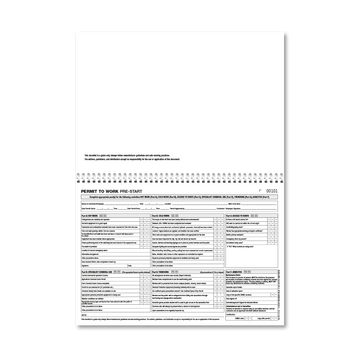 Uniprint-Checklistenbuch vor dem Start - 0