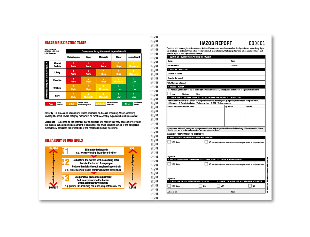 Hazob Report Booklets | UniPrint