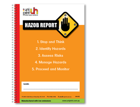 Livre de contrôle de pré-démarrage Uniprint