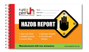Small Hazob Report Uniprint Book