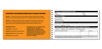 Small Hazob Report Uniprint Book - 0