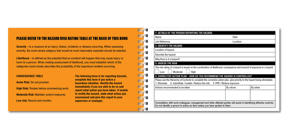 Small Hazob Report Uniprint Book