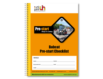 Bobcat Pre-start Checklist - 0