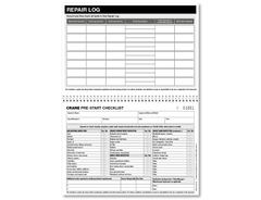 Crane Pre-start Checklist