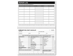 Forklift Pre-start Checklist