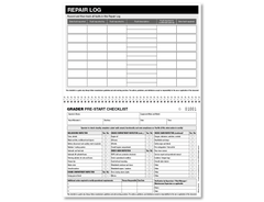 Grader Pre-start Checklist