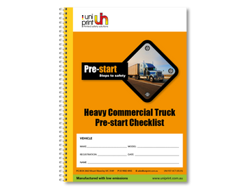 Heavy Commercial Truck Pre-start Checklist - 0