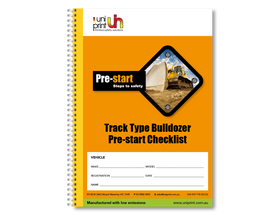 Livre de contrôle de pré-démarrage Uniprint - 0