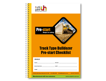 Track Type Bulldozer Pre-start Checklist - 0