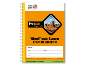 Uniprint-Checklistenbuch vor dem Start - 0