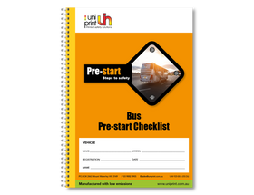 Libro de lista de verificación de Uniprint previo al inicio - 0
