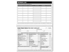 Road Train Truck Pre-start Checklist