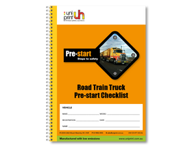 Libro de lista de verificación de Uniprint previo al inicio - 0