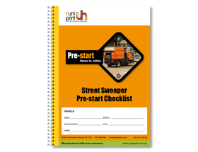 Libro de lista de verificación de Uniprint previo al inicio - 0