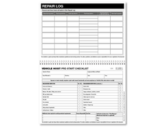 Vehicle Hoist Pre-start Checklist