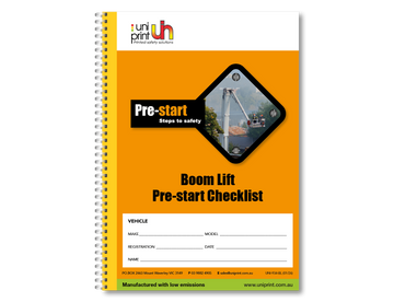 เริ่มต้นสมุดรายการตรวจสอบ Uniprint ล่วงหน้า - 0