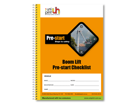 Boom Lift Pre-start Checklist - 0