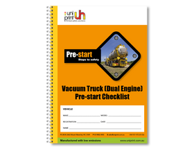 Vacuum Truck (Dual Engine) Pre-start Checklist - 0