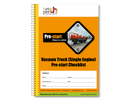 Vacuum Truck (Single Engine) Pre-start Checklist-2