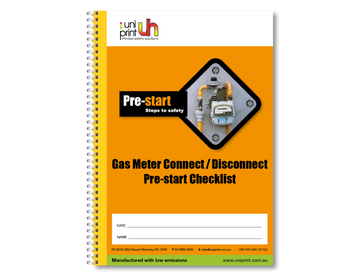 เริ่มต้นสมุดรายการตรวจสอบ Uniprint ล่วงหน้า - 0