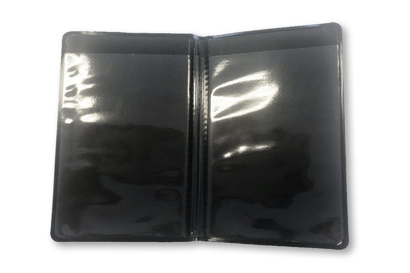Cubiertas duras de PVC negro - Toma 5 (en blanco)