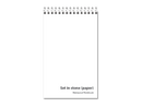 In Stein gemeißelt (Papier) <b><br>Wasserdichte Notizbücher</b>-1
