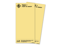 Producto de bonificación <br> Blocs de notas Take 5 Steps to Safety (paquete de 3 blocs)